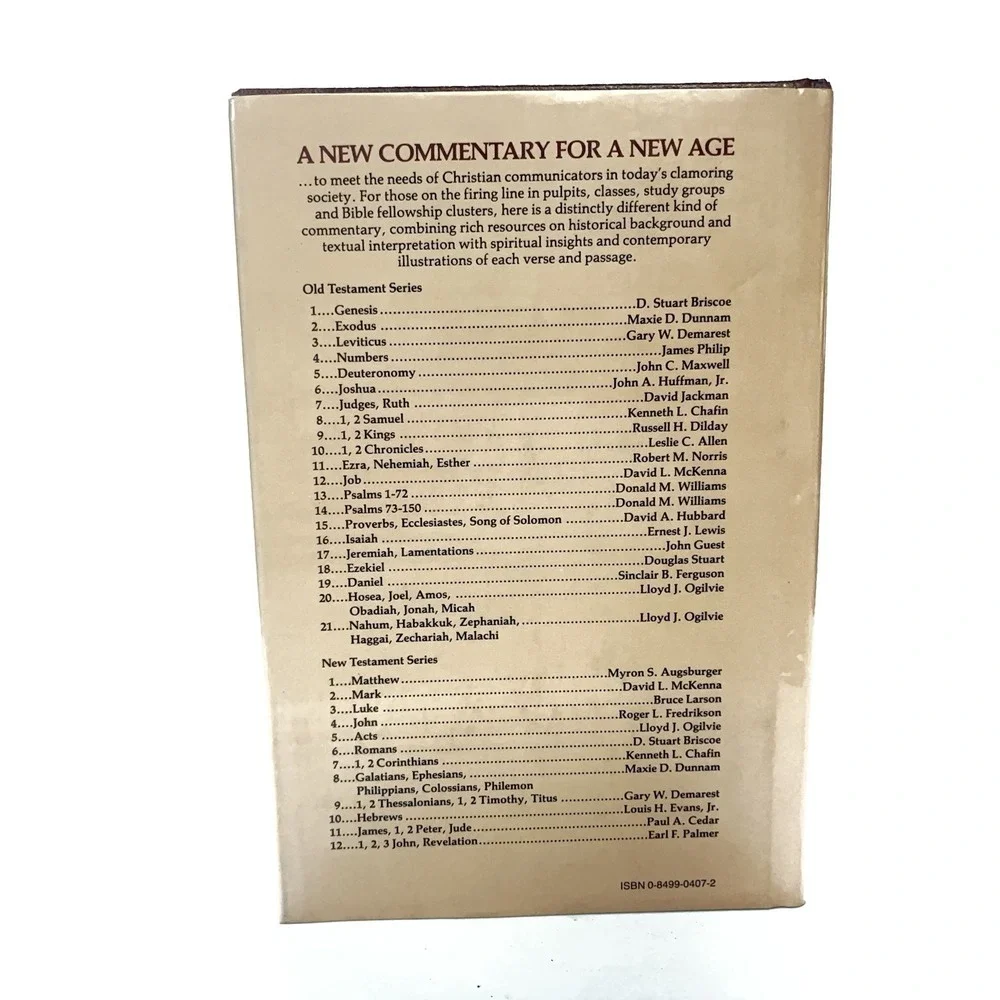 Communicators Commentary Exodus (Communicator's Commentary Ot) - GOOD